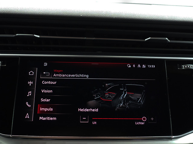 Audi Q8 55 TFSI e Quattro S Competition Aut- Panoramadak, Design Leder, Bang Olufsen, Head Up, Sfeerverlichting, Memory, CarPlay