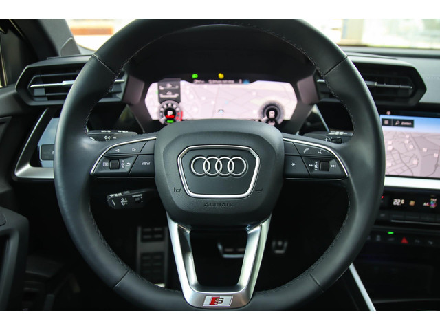 Audi A3 Sportback 40 TFSI e PHEV S Edition S-line 204pk S-Tronic! 1e|Panoramadak|Virtual Cockpit|Leder elektrisch|LED Matrix|Black