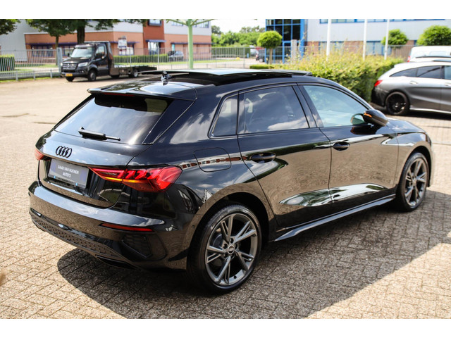 Audi A3 Sportback 40 TFSI e PHEV S Edition S-line 204pk S-Tronic! 1e|Panoramadak|Virtual Cockpit|Leder elektrisch|LED Matrix|Black