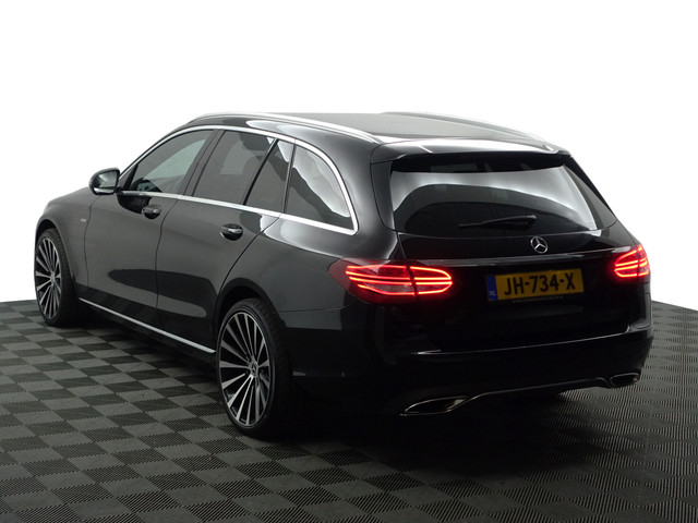 Mercedes-Benz C-Klasse Estate 350 e AMG Prestige Aut- Xenon Led, Standkachel, Leder Sport Interieur, Burmester Audio, Stoelverwarming, Park Assist