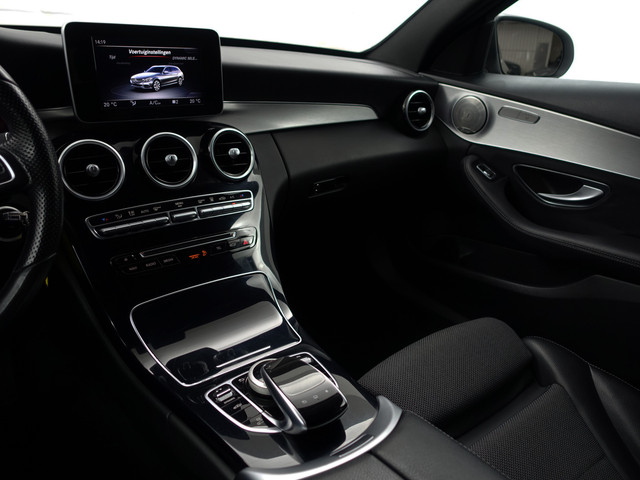 Mercedes-Benz C-Klasse Estate 350 e AMG Prestige Aut- Xenon Led, Standkachel, Leder Sport Interieur, Burmester Audio, Stoelverwarming, Park Assist