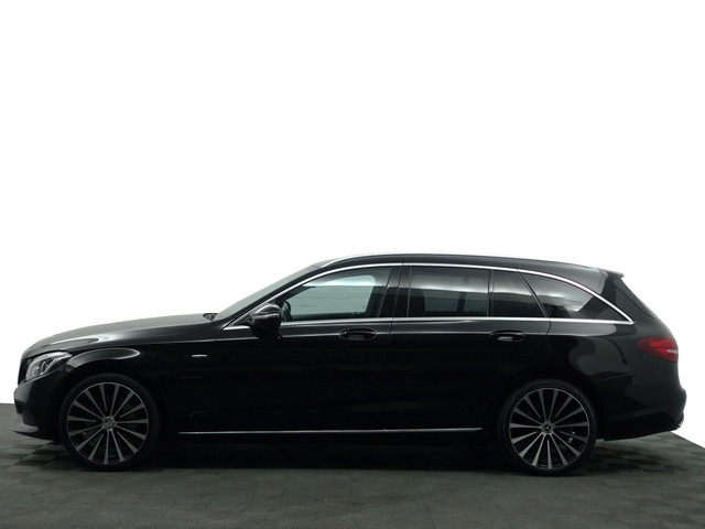 Mercedes-Benz C-Klasse Estate 350 e AMG Prestige Aut- Xenon Led, Standkachel, Leder Sport Interieur, Burmester Audio, Stoelverwarming, Park Assist