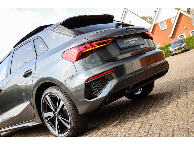 Audi A3 Sportback 40 TFSI e PHEV S Edition S-line 204pk S-Tronic! 1e|DLR|Panoramadak|Virtual Cockpit|Kuipstoelen|LED Matrix|Black