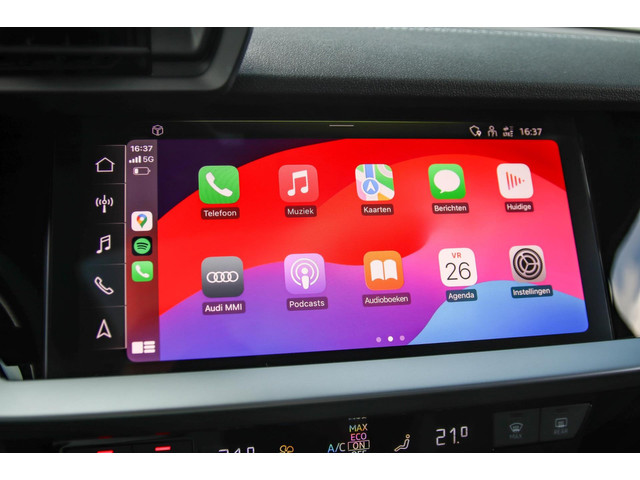 Audi A3 Sportback 40 TFSI e PHEV S Edition S-line 204pk S-Tronic! 1e|DLR|Panoramadak|Virtual Cockpit|Kuipstoelen|LED Matrix|Black