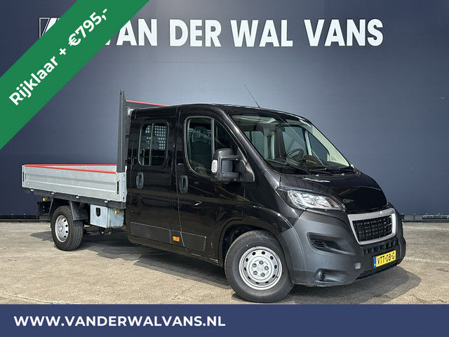 peugeot-boxer-2.2-blue-hdi-140-pk-pick-up-7-persoons-dubbele-cabine-open-laadbak-euro6-airco---7-zits---3000kg-trekvermogen