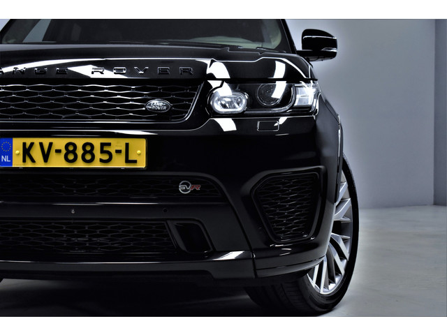 Land Rover Range Rover Sport 5.0 V8 Supercharged SVR 551pk Pano Carplay Xenon Led Keyless Schaalstoelen Cameras Luchtvering Lmv22''