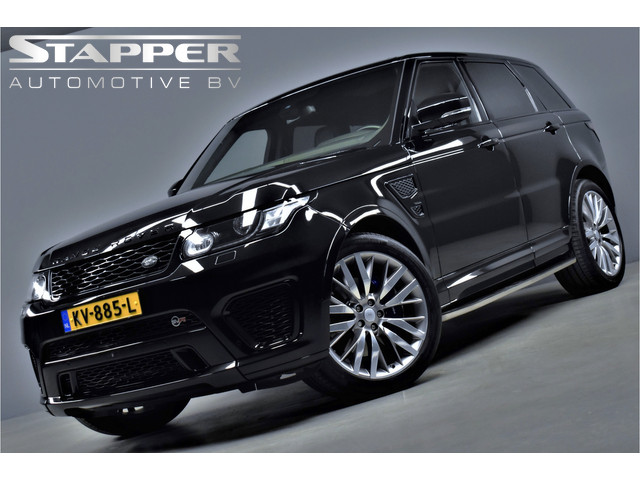Land Rover Range Rover Sport 5.0 V8 Supercharged SVR 551pk Pano Carplay Xenon Led Keyless Schaalstoelen Cameras Luchtvering Lmv22''