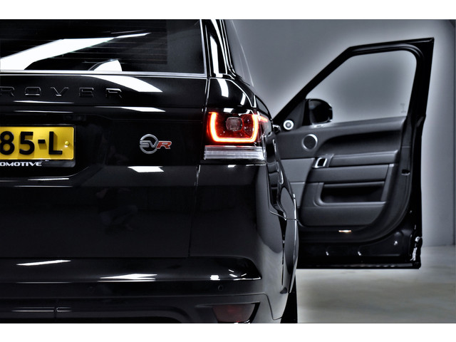 Land Rover Range Rover Sport 5.0 V8 Supercharged SVR 551pk Pano Carplay Xenon Led Keyless Schaalstoelen Cameras Luchtvering Lmv22''