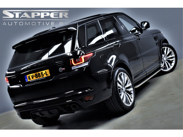 Land Rover Range Rover Sport 5.0 V8 Supercharged SVR 551pk Pano Carplay Xenon Led Keyless Schaalstoelen Cameras Luchtvering Lmv22''