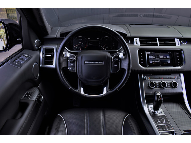 Land Rover Range Rover Sport 5.0 V8 Supercharged SVR 551pk Pano Carplay Xenon Led Keyless Schaalstoelen Cameras Luchtvering Lmv22''