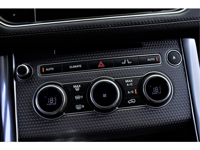 Land Rover Range Rover Sport 5.0 V8 Supercharged SVR 551pk Pano Carplay Xenon Led Keyless Schaalstoelen Cameras Luchtvering Lmv22''