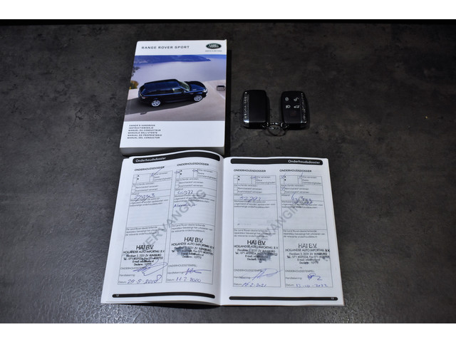 Land Rover Range Rover Sport 5.0 V8 Supercharged SVR 551pk Pano Carplay Xenon Led Keyless Schaalstoelen Cameras Luchtvering Lmv22''