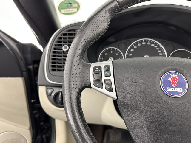 Saab 9-3 Cabrio 1.9 TiD Vector *NAVI-FULLMAP | SOFT-LEATHER | ECC | PDC | CRUISE | TOWBAR | COMFORT-SEATS | 17''ALU*