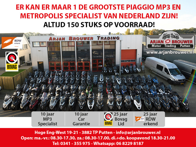 Piaggio MP3 500 LT   ABS 55 stuks op voorraad v.a € 4250, Piaggio  MP3 500 LT   ABS 55 stuks op voorraad v.a € 4250, !!
