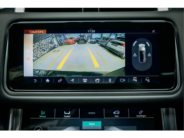 Land Rover Range Rover Sport P575 SVR | verwarming & ventilatie | 23' Vossen | Meridian | Carbon | Head-Up |