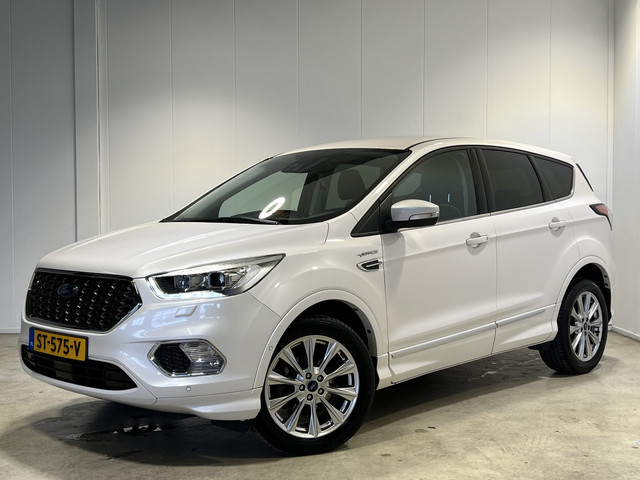ford-kuga-1.5-ecoboost-vignale---navigatie-android-apple-carplay---nl-auto---luxe-lederen-bekleding---stoelverwarming---voorruitverwarming