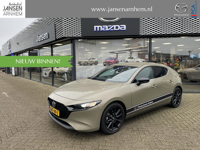 mazda-3-hb-2.0-e-skyactiv-g-150-m-hybrid-nagisa---demovoordeel--3.040----bruin-leder--bose--navi--adap.cruise--clima--apple-carplay--ca