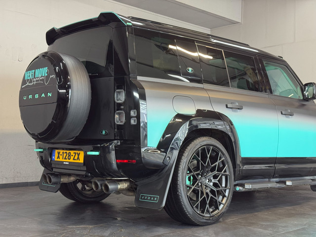 Land Rover Defender 2.0 P400e 110 X✅Customized Signature Car✅UNIEK✅Custom Interieur✅Stoelventilatie✅URBAN✅Meridian✅Panoramadak✅