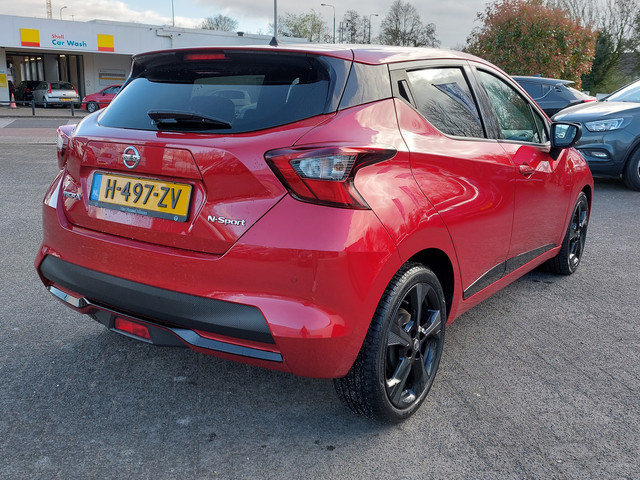 Nissan Micra 1.0 IG-T 101pk N-Sport | 1ste Eigenaar | Navi | Apple Carplay+Android Auto | Clima | Cruise | Keyless Entry | Pdc+Camera | Licht