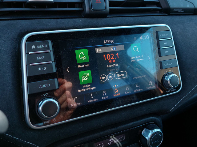 Nissan Micra 1.0 IG-T 101pk N-Sport | 1ste Eigenaar | Navi | Apple Carplay+Android Auto | Clima | Cruise | Keyless Entry | Pdc+Camera | Licht
