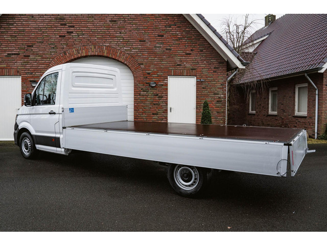 Volkswagen Crafter 35 2.0 TDI 177PK L4 Open laadbak Airco | Cruise control | 3-zits | LxBxH 430x203x40 cm |