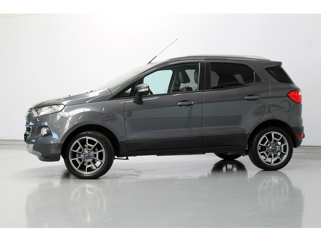 Ford EcoSport 1.0 EcoBoost Titanium 126PK, ZEER NETTE AUTO | DEELS LEER | NAVIGATIE | CRUISE | STOELVERWARMING | RUITVERWARMING