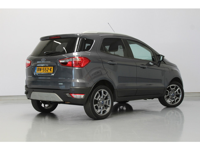 Ford EcoSport 1.0 EcoBoost Titanium 126PK, ZEER NETTE AUTO | DEELS LEER | NAVIGATIE | CRUISE | STOELVERWARMING | RUITVERWARMING