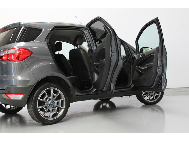 Ford EcoSport 1.0 EcoBoost Titanium 126PK, ZEER NETTE AUTO | DEELS LEER | NAVIGATIE | CRUISE | STOELVERWARMING | RUITVERWARMING