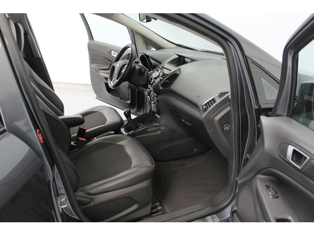 Ford EcoSport 1.0 EcoBoost Titanium 126PK, ZEER NETTE AUTO | DEELS LEER | NAVIGATIE | CRUISE | STOELVERWARMING | RUITVERWARMING