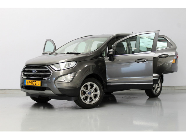 Ford EcoSport 1.0 EcoBoost Titanium 126PK, DEELS LEDER | NAVIGATIE | CARPLAY | CRUISE | STOEL RUIT STUURVERWARMING