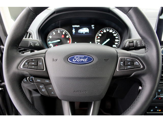 Ford EcoSport 1.0 EcoBoost Titanium 126PK, DEELS LEDER | NAVIGATIE | CARPLAY | CRUISE | STOEL RUIT STUURVERWARMING