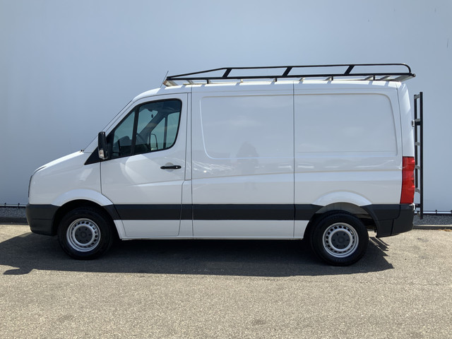 Volkswagen Crafter 35 2.0 TDI L1H1 Airco Cruise 3 Zits Trekhaak 2000 kg Imperiaal & Trap Navi Opstap Euro 5