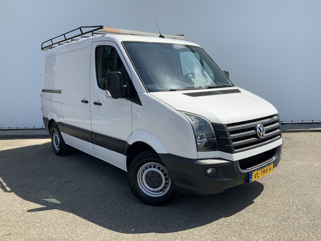 Volkswagen Crafter 35 2.0 TDI L1H1 Airco Cruise 3 Zits Trekhaak 2000 kg Imperiaal & Trap Navi Opstap Euro 5