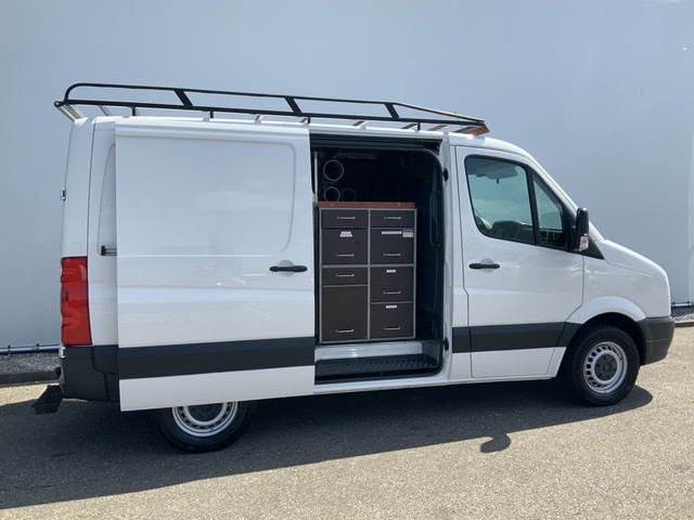 Volkswagen Crafter 35 2.0 TDI L1H1 Airco Cruise 3 Zits Trekhaak 2000 kg Imperiaal & Trap Navi Opstap Euro 5