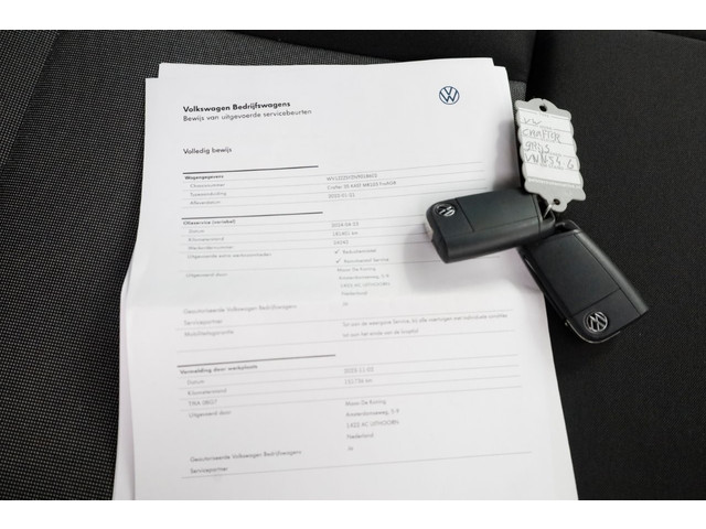 Volkswagen Crafter 35 2.0 TDI 140pk L3H3 (L2H2) DSG-Automaat Highline LED ACC Laadklep 500kg 01-2022