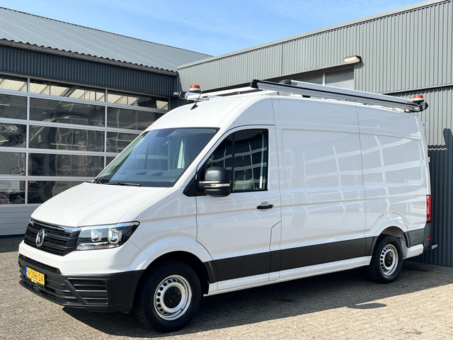 Volkswagen Crafter 35 2.0 TDI L3H3 L2H2 Werkplaats inrichting Kast Inrichting Servicewagen Omvormer Standkachel Airco Cruise controle Camera Sortim
