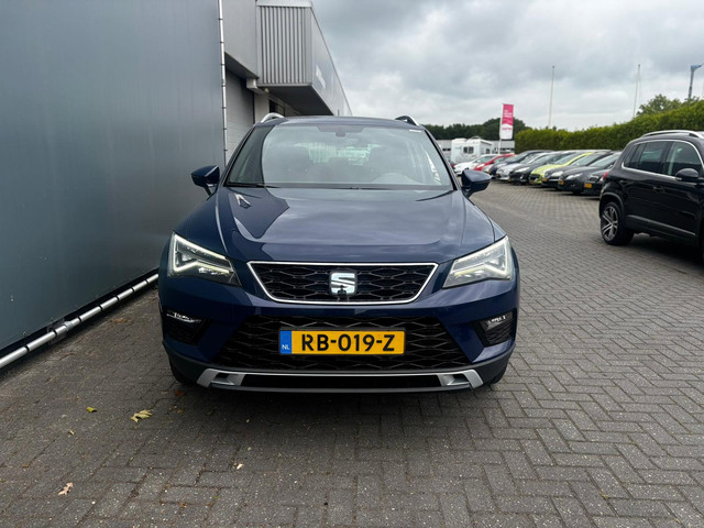 Seat Ateca BWJ 2017 1.4 150 PK EcoTSI Xcellence TREKHAAK | CLIMA | CRUISE | NAVI | CAMERA | ALCANTARA | KEYLESS | PRIV. GLAS | LMV 18 INCH