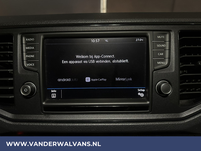 Volkswagen Crafter 2.0 TDI 140pk L3H3 (oude L2H2) Euro6 Airco | Camera | Cruisecontrol | Apple Carplay | bijrijdersbank android auto, chauffeurssto