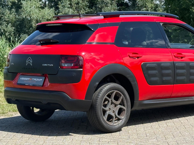 Citroen C4 Cactus 1.2 e-THP PureTech 110pk Shine - Rouge Aden - Camera Cruise Clima