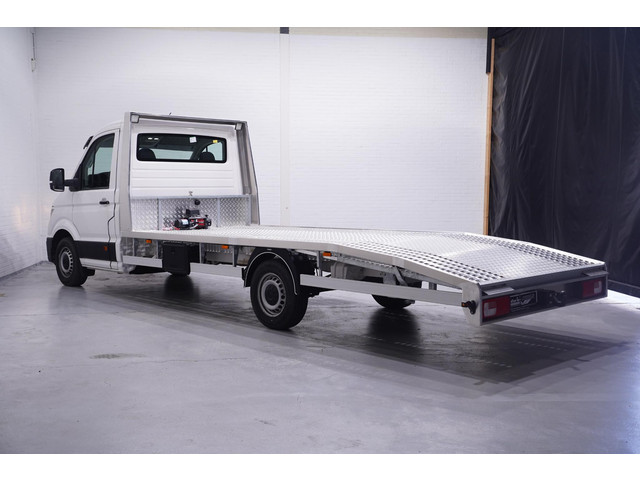 Volkswagen Crafter 2.0 TDI 140 pk L4 Autotransporter Airco, Cruise Control, Trekhaak 3.000 kg, BPM vrij, 3-Zits