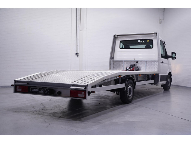Volkswagen Crafter 2.0 TDI 140 pk L4 Autotransporter Airco, Cruise Control, Trekhaak 3.000 kg, BPM vrij, 3-Zits