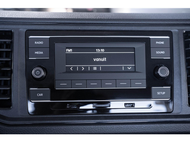 Volkswagen Crafter 2.0 TDI 140 pk L4 Autotransporter Airco, Cruise Control, Trekhaak 3.000 kg, BPM vrij, 3-Zits