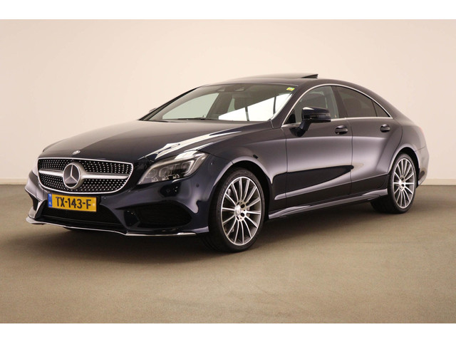 mercedes-benz-cls-400-4matic-amg-line---luchtvering---standkachel---stoel-koeling---massage---apple-carplay