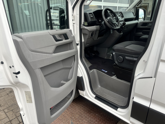 Volkswagen Crafter 35 2.0 TDI DC Open laadbak Airco Cruise controle Pick-up Euro 6 Parkeerhulp achter evt 2500kg trekgewicht 6 persoons p-up bakwag