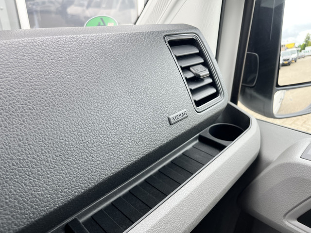 Volkswagen Crafter 35 2.0 TDI DC Open laadbak Airco Cruise controle Pick-up Euro 6 Parkeerhulp achter evt 2500kg trekgewicht 6 persoons p-up bakwag