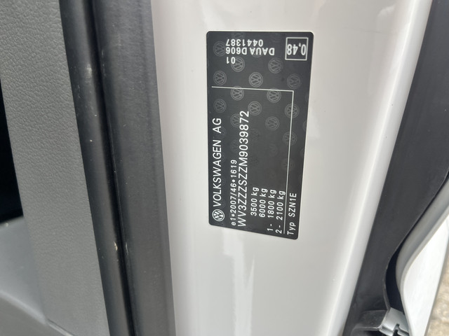 Volkswagen Crafter 35 2.0 TDI DC Open laadbak Airco Cruise controle Pick-up Euro 6 Parkeerhulp achter evt 2500kg trekgewicht 6 persoons p-up bakwag