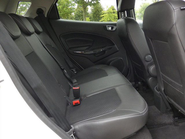 Ford EcoSport 1.0 EcoBoost 125pk Titanium White Black Edition | Afn. Trekhaak | Half-Leder | Stoelverw. |