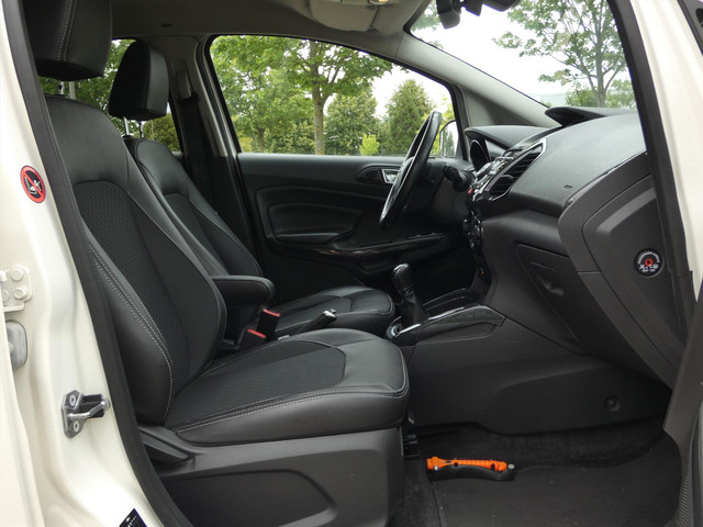 Ford EcoSport 1.0 EcoBoost 125pk Titanium White Black Edition | Afn. Trekhaak | Half-Leder | Stoelverw. |