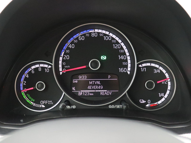 Volkswagen e-up! Max 260 km range Cruise, CCS, Stoel- en voorruitverwarming, achteruitrijcamera, Parkeerhulp achter, 15'' lichtmetaal