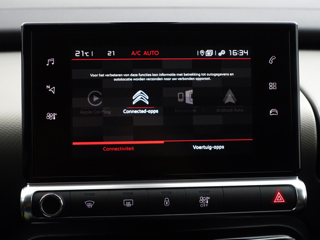 Citroen C4 Cactus 1.2 PureTech Feel Carplay, Android Auto, Camera, Led, Park Assist, Navigatie, Comfort Interieur